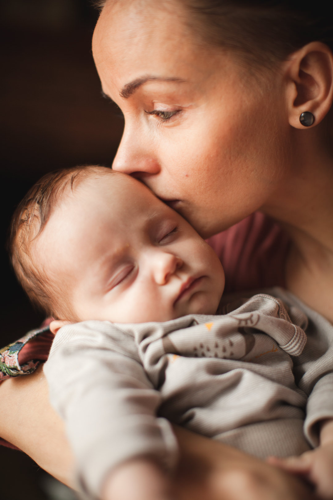 Matka z ćórką. Portret z córką. Fotografia Rodzinna Białystok.